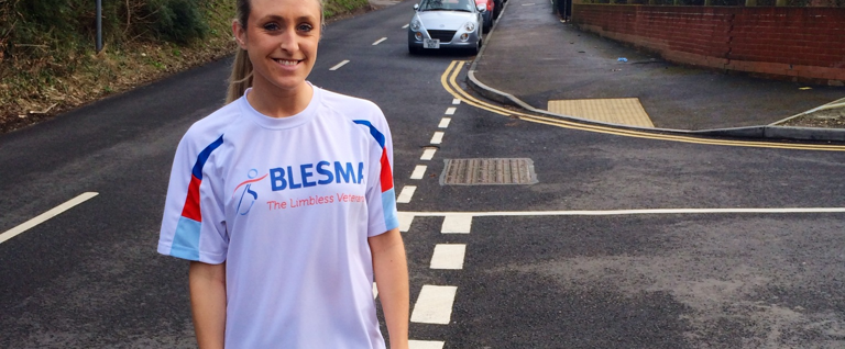 25-yr-old Londoner runs her first ever Virgin London Marathon for a charity supporting injured veterans since World War 1