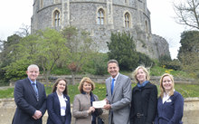 Windsor Castle offers royal support to a historic military charity
