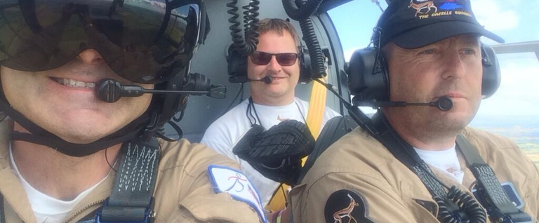 Former Army Air Corps pilot helps limbless veterans gain engineering experience and raises money for military charity