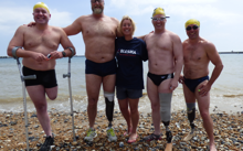 Amputee veterans gear up for cross-Channel charity challenge