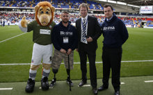 Bolton Wanderers FC raise thousands for Blesma