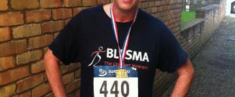 Truck driver Mark will run the Virgin London Marathon for Blesma