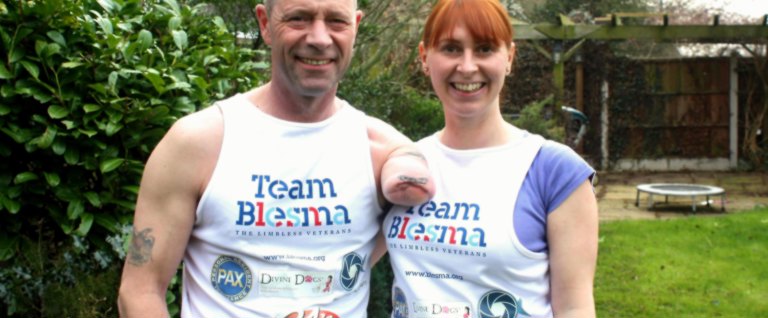 Injured veteran and wife to take on London Marathon together