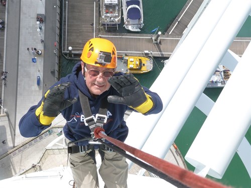 Abseiling Portsmouth Spinnaker Tower 002