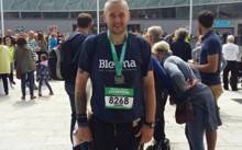 Engineer commits to incredible weight loss to run marathon, raising money for military charity