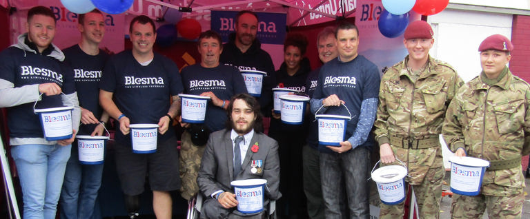 Charity collection at the Boleyn Ground over Remembrance Weekend raises funds for Blesma