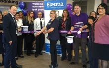 Ilford NatWest branch celebrate reopening by collecting donations for Blesma