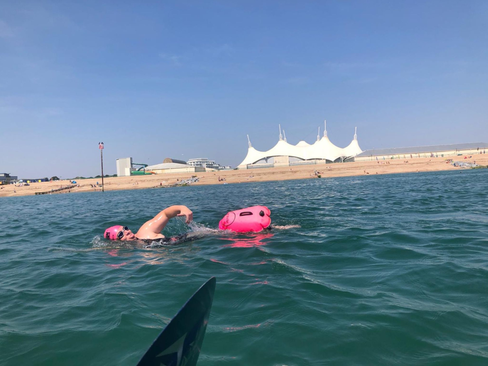 Nerys Pearce English Channel Swim (3)
