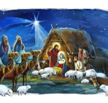 SALE - "A Saviour is Born" Christmas Cards