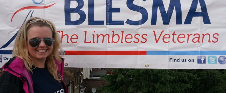 Blesma employee tackles 24-hour challenge for a charity supporting limbless veterans