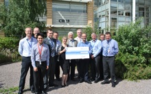Military charity celebrates the support from GE Aviation in 2013